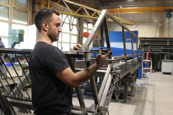 Mitarbeiter bei der Arbeit