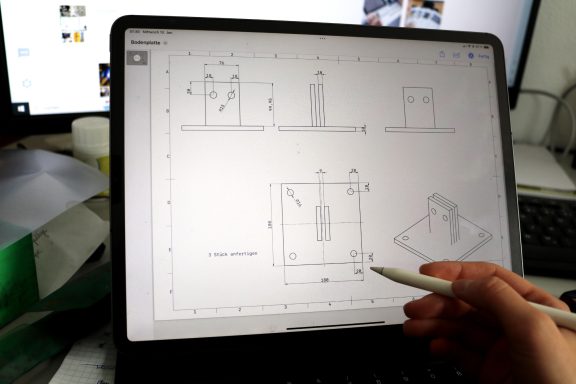 Digitale Fertigungszeichnung